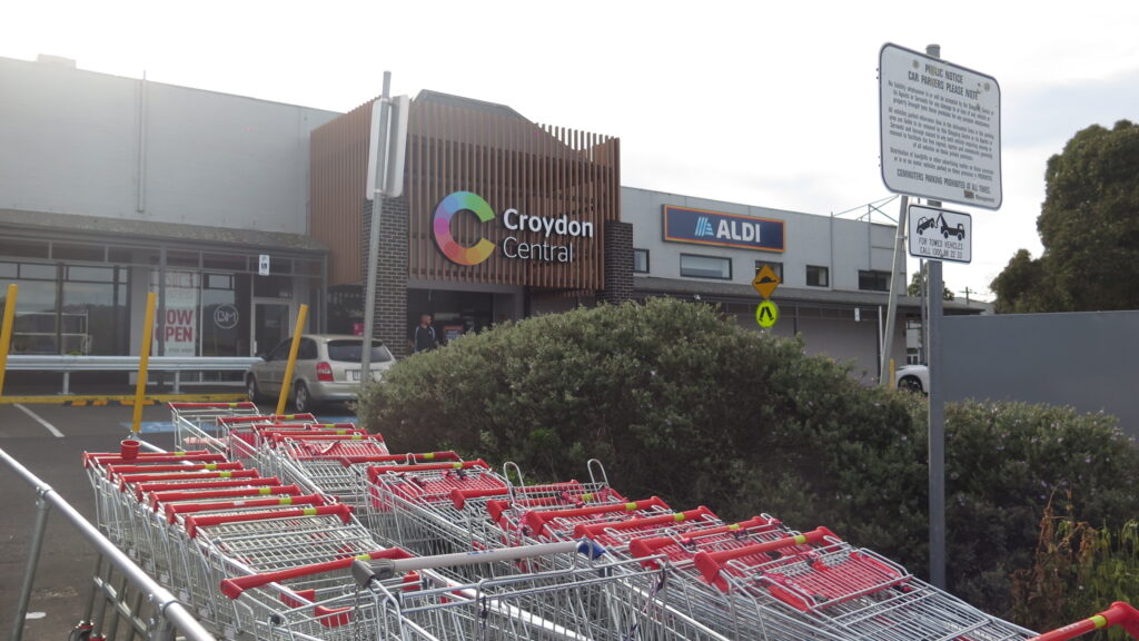 Croydon Central Shopping Centre entrance in Croydon