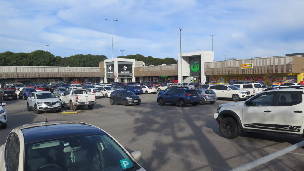 Civic Square Shopping Centre and car park in Croydon