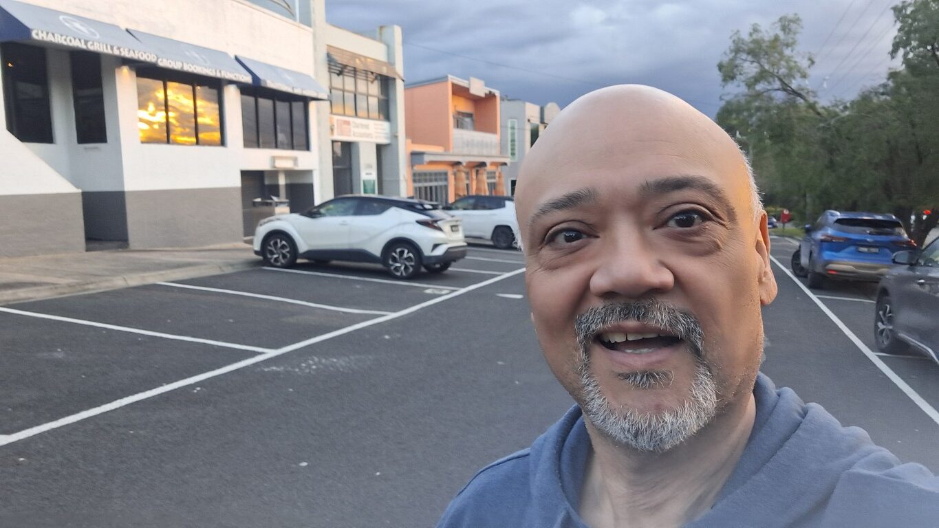 Garth Lategan on a local photography walk in Ringwood East