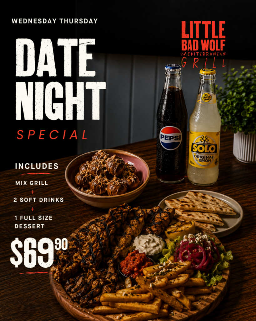 Little Bad Wolf Date Night Special — Mix Grill package for $69.90